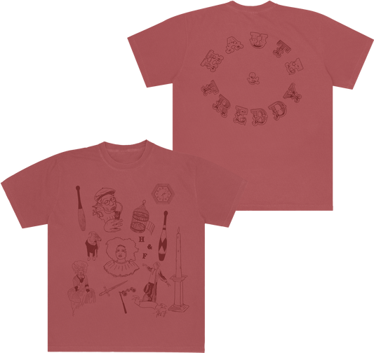 Easter Egg Crimson Tee